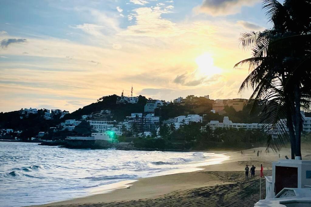 Espectacular Apto A Pie De Playa Con Vista Al Mar Manzanillo Exterior photo