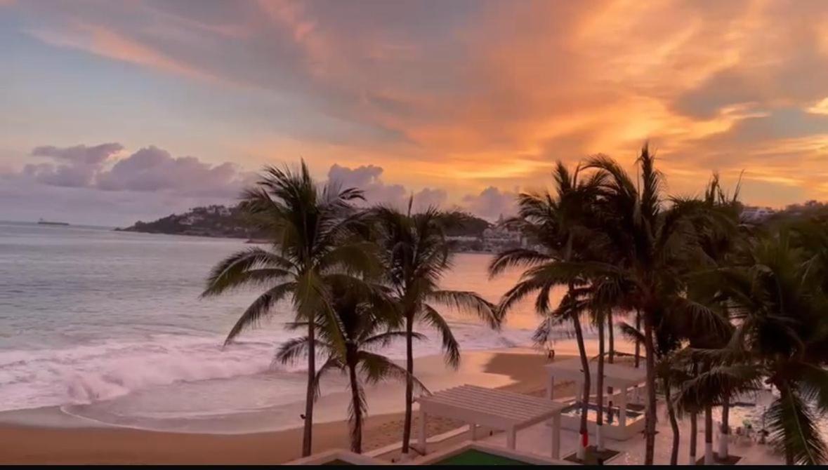 Espectacular Apto A Pie De Playa Con Vista Al Mar Manzanillo Exterior photo