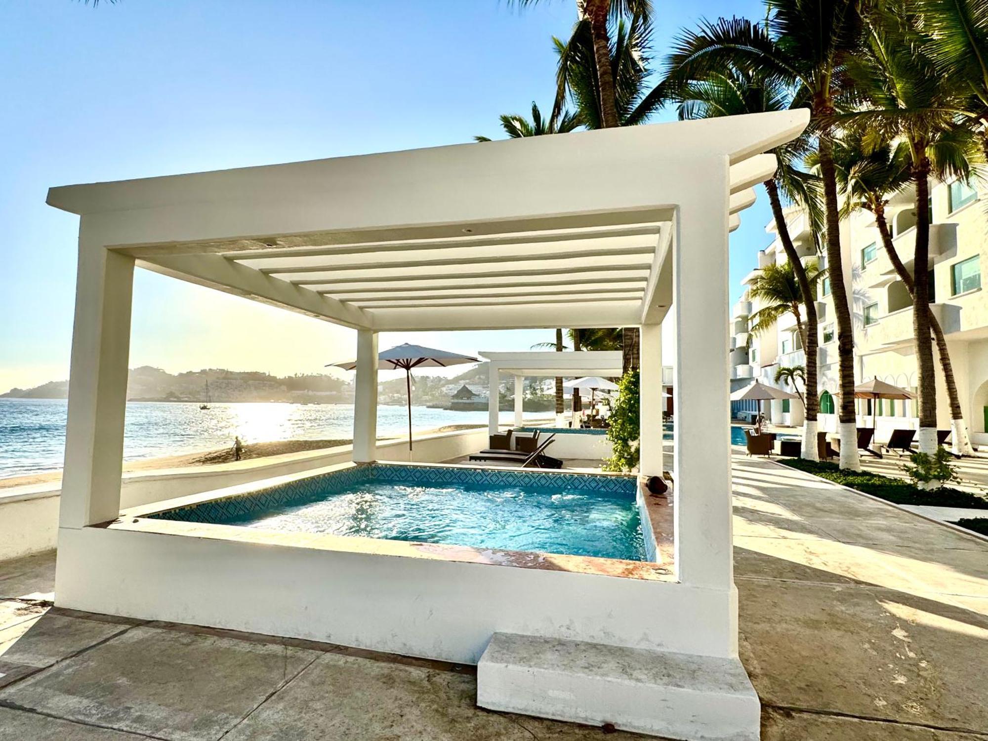 Espectacular Apto A Pie De Playa Con Vista Al Mar Manzanillo Exterior photo